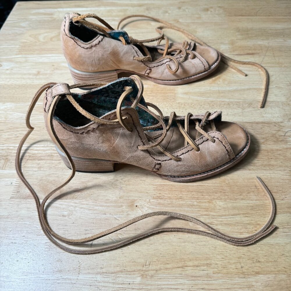 Freebird Women's Suede Strappy Sandals